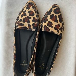Cheetah print flats